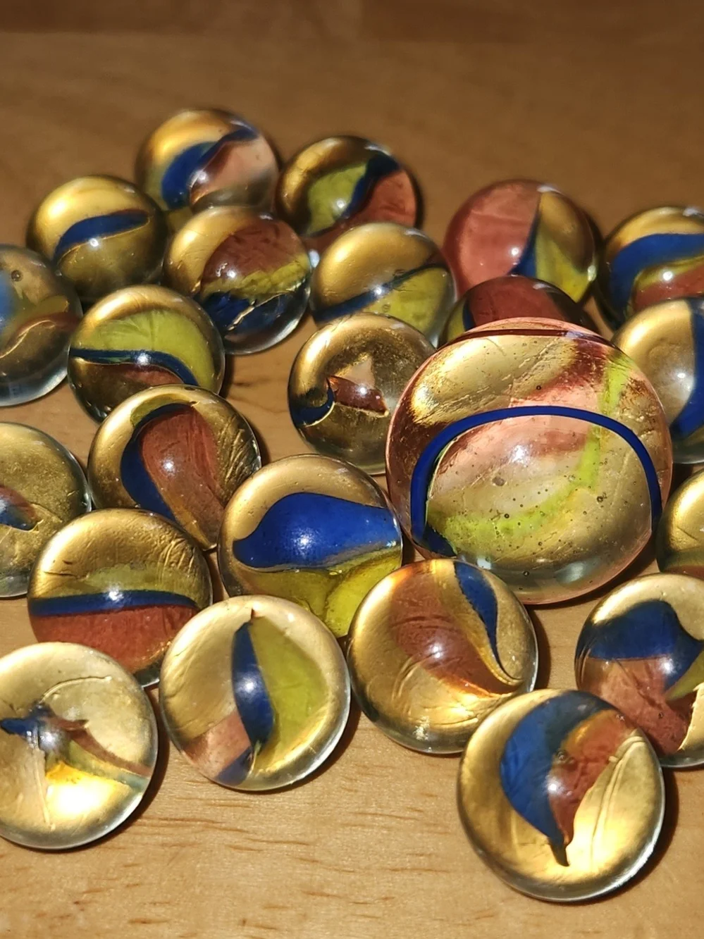 Vacor Fiesta Marbles - 24 Total